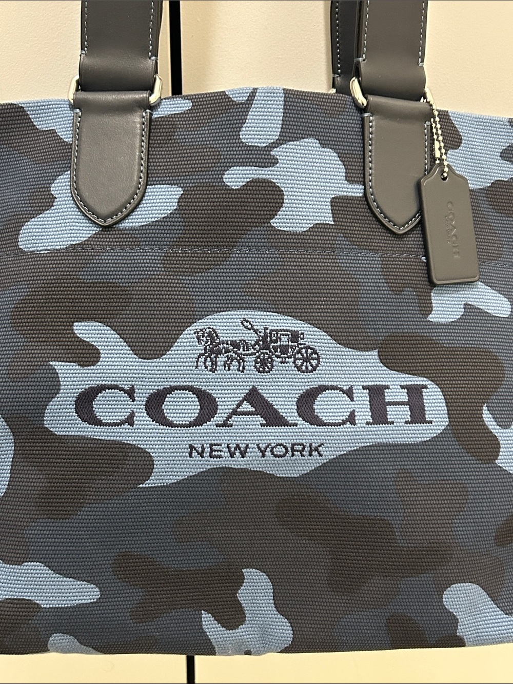 Coach (NWT) Small Tour Tote Bag With Camo Print - Picture 4 of 15